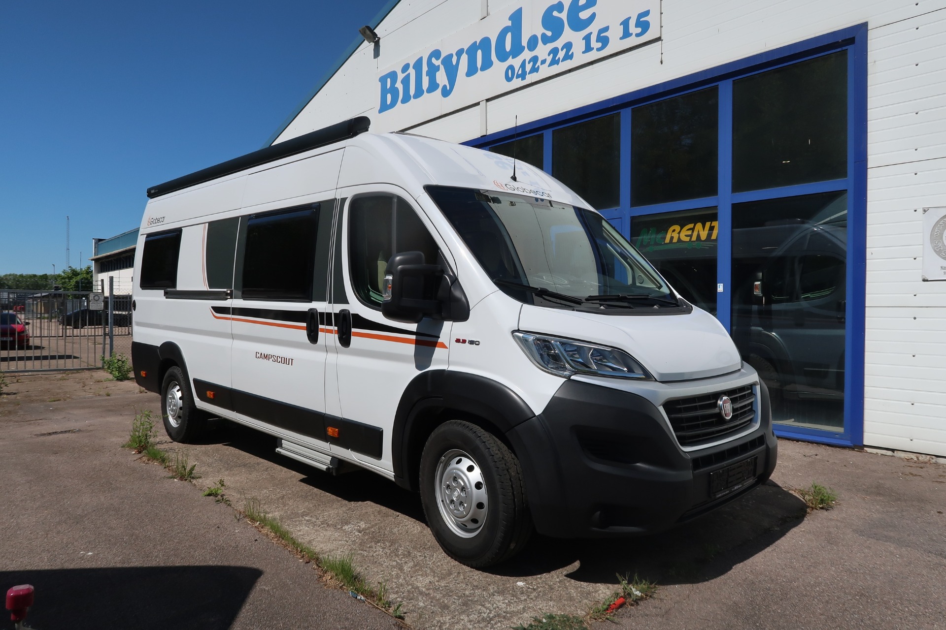 Globecar Campscout/Fiat-19 Såld
